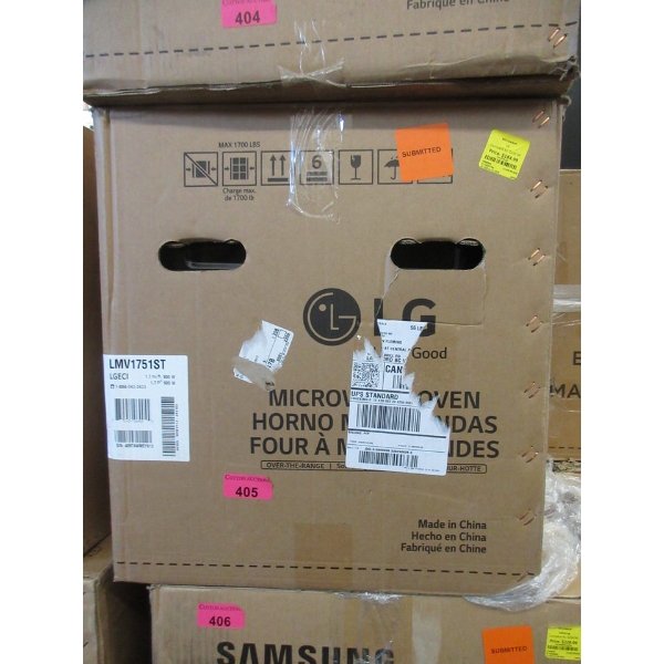 LG Over-The -Range Microwave Oven in Box