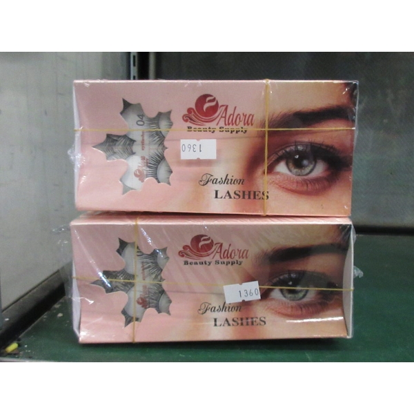 2 Packs of 10 New Adora False Eyelashes