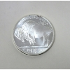 Image 2 : 1 Oz .999 Silver Indigenous/Buffalo Round 