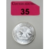 Image 1 : 1 Oz .999 Silver Trade Unit Round 