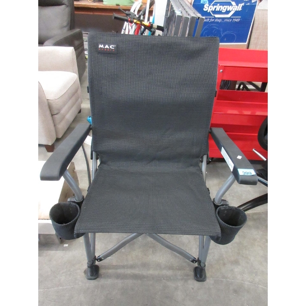 Mac Sports Folding Chair with Cup Holders