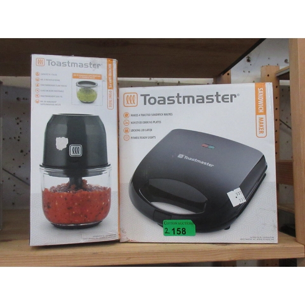 Toastmaster Chopper & Sandwich Press