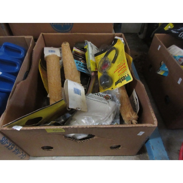 Box of New Assorted Vehicle Accessories 