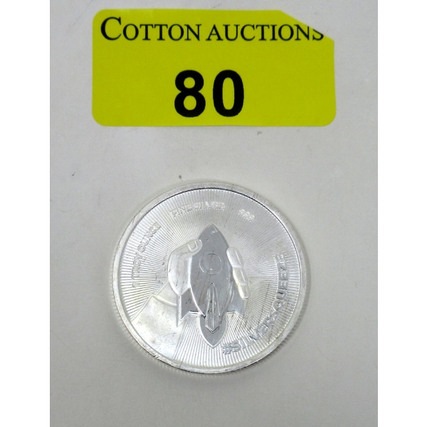 1 Oz .999 Silver "This Is The Way" Round 