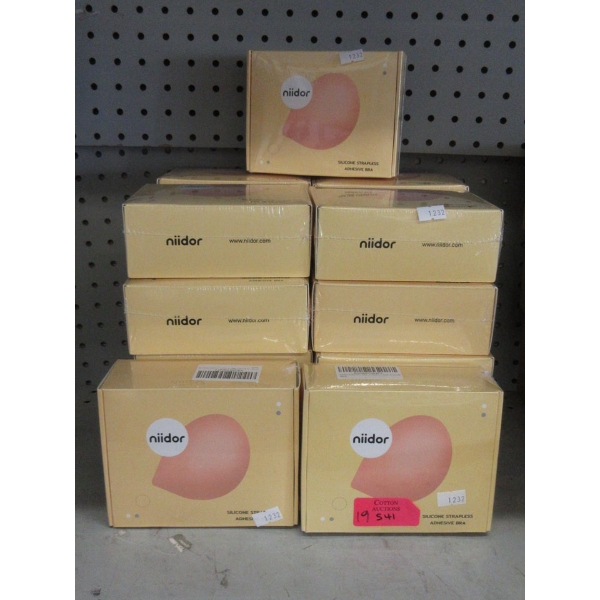 19 New Adhesive Silicone Bras - D Cup