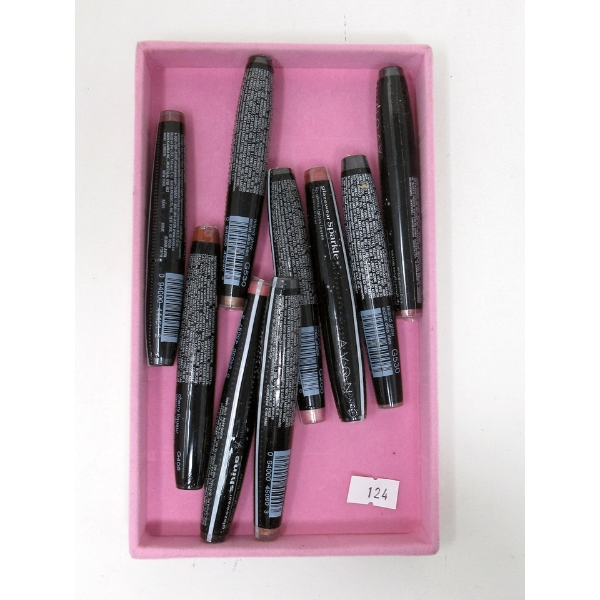 9 New Assorted Avon Glazewear Lip Gloss