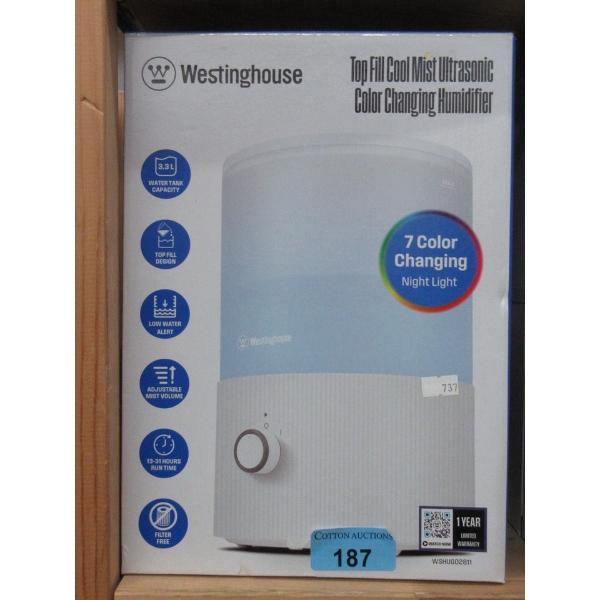 Westinghouse Cool Mist Ultrasonic Humidifier