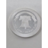 Image 1 : 1 Oz .999 Silver Liberty Bell/Eagle Round 