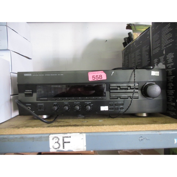 Yamaha Natural Sound Stereo Receiver RX-396