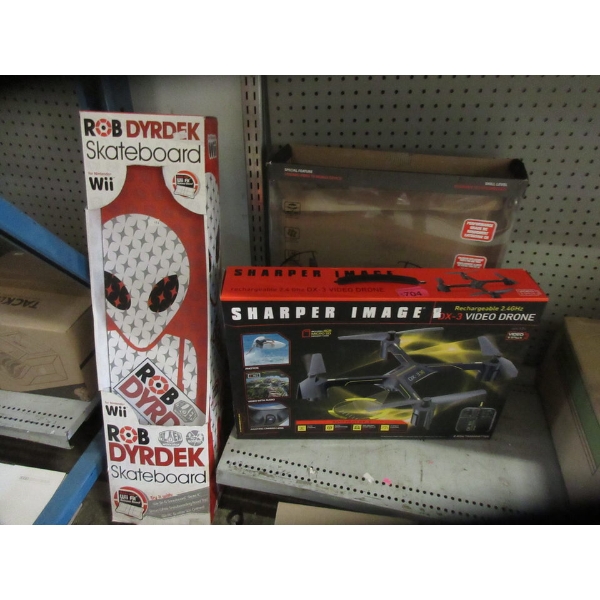 Wii Skateboard & Drones - Pre-owned
