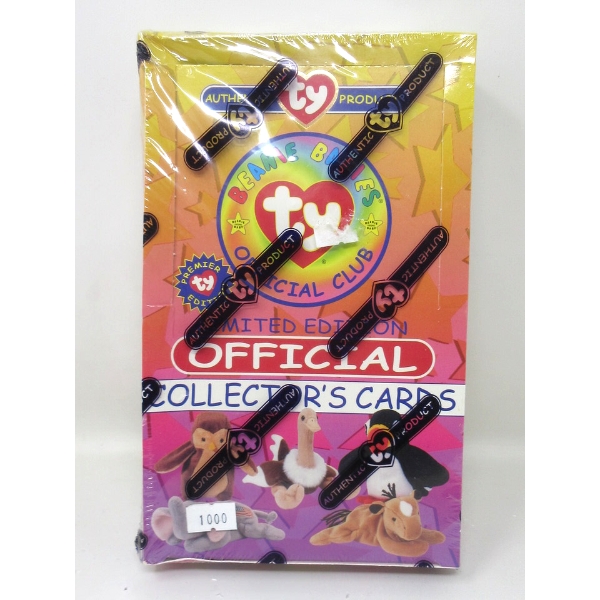 1998 Sealed Box of Ty Beanie Babies Trading Cards