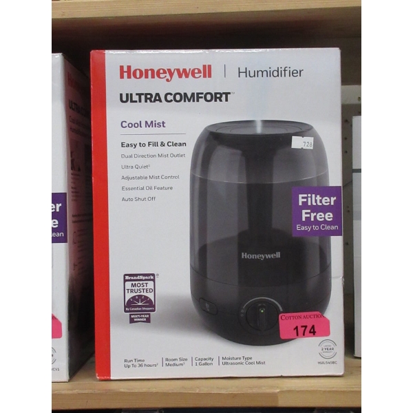 Honeywell Cool Mist Ultra Comfort Humidifier - Black