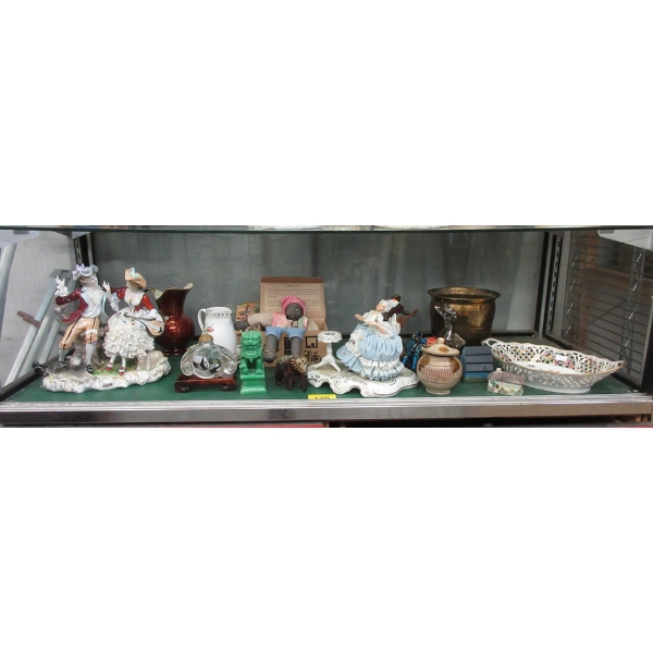 Shelf Lot of Collectibles and Décor - Preowned