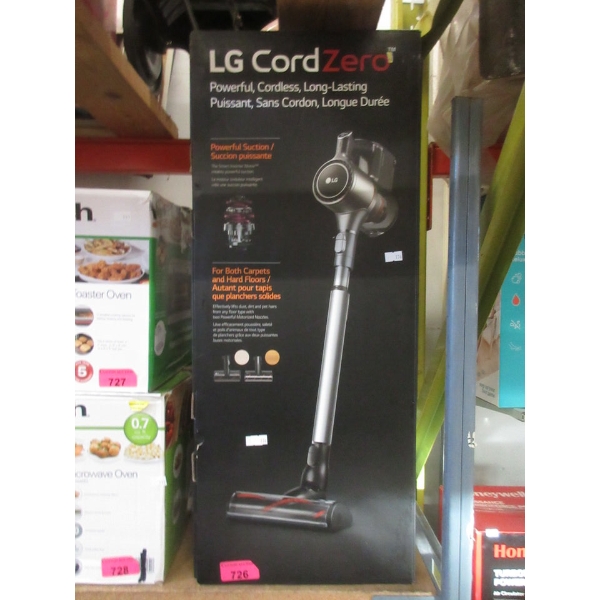 LG Cord Zero Stick Vacuum in Box