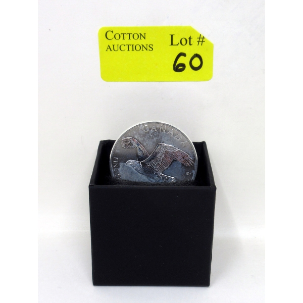 1 Oz .9999 Silver 2014 Bald Eagle Coin 