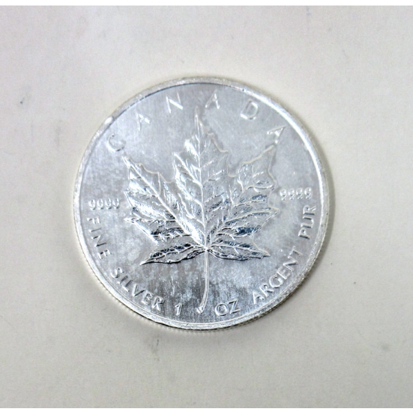 1 Oz .9999 Silver 2013 Canada Maple Leaf Coin 