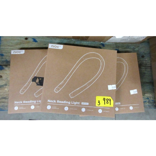 3 New Nioe LED Neck Reading Lights 
