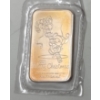 Image 1 : Vintage .999+ Silver 1990 Merry Christmas Bar 