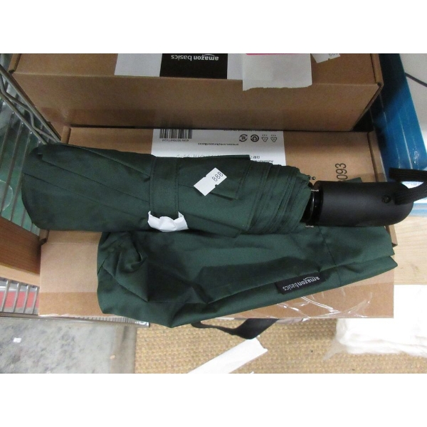 3 New Green Travel Umbrellas with Wind Vents