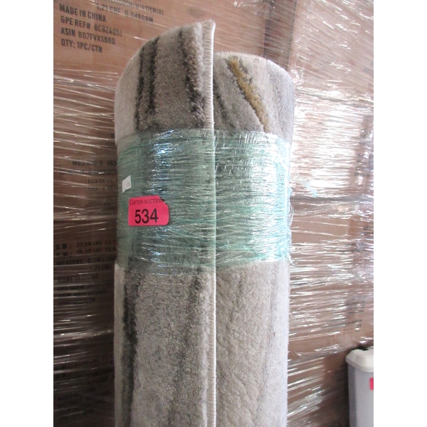 5' x 7' Patterned Low Pile Area Carpet