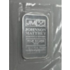 Image 1 : 1 Oz .999 Silver Johnson Matthey Bar 