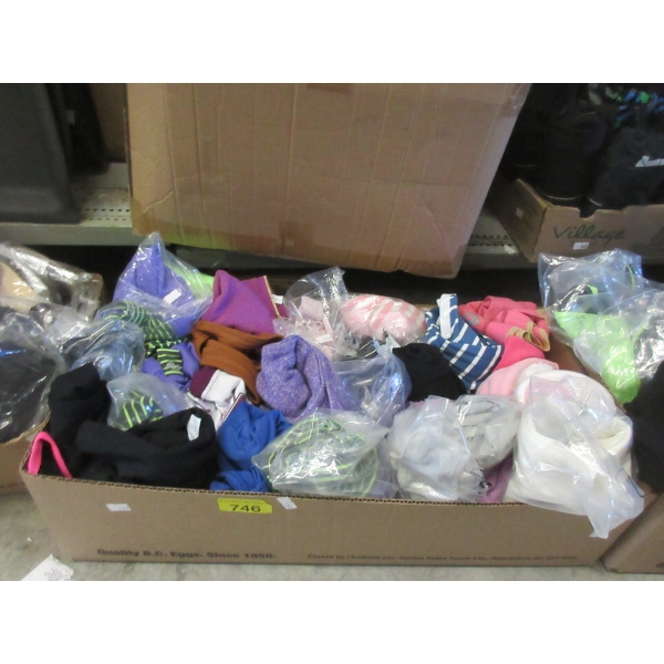 Box Lot of Overstock & Customer Return Clothing