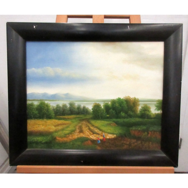 Signed Original Landscape Painting 