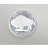 Image 1 : 1 Oz .999 Silver Indigenous/Buffalo Round 
