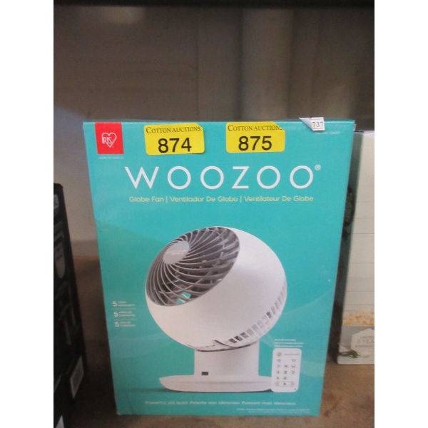 Woozoo Desk Top Globe Fan in Box