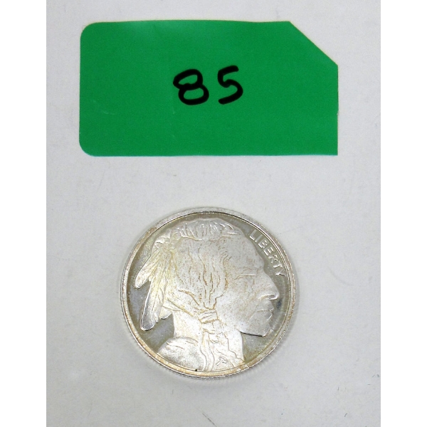 1/2 Oz .999 Silver Liberty Art Round 