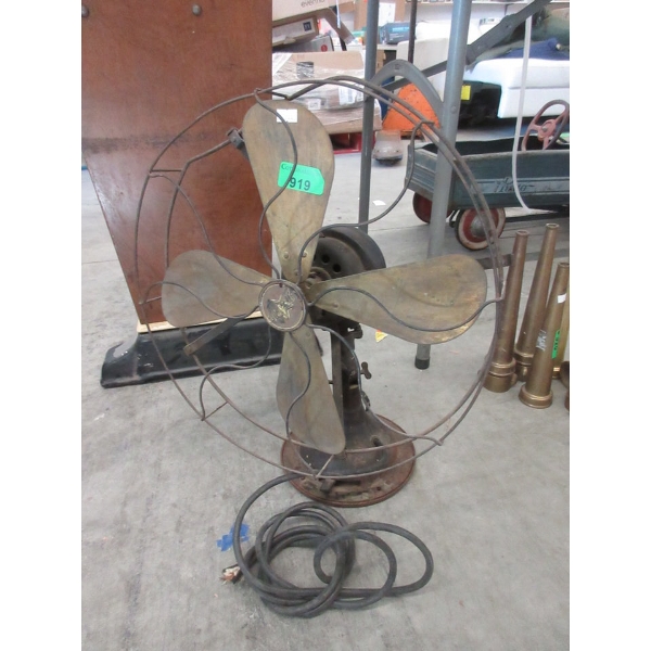 Vintage Star Rite 18" Electric Fan - Metal Construction