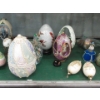 Image 3 : Shelf Lot of Egg Shaped Collectibles 
