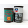Image 1 : 1 Aeroshell Turbine Oil & 1 Chevron Motor Oil Can