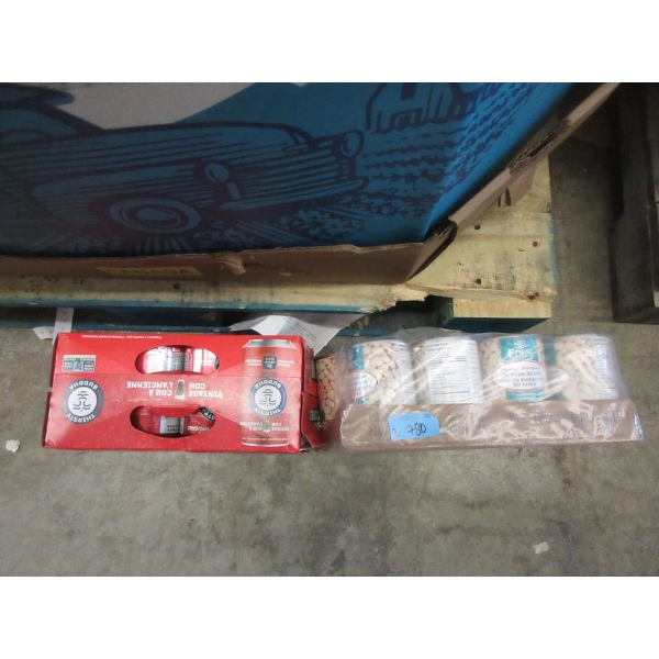 Case of Butter Beans & Case of Thirsty Buddha Soda