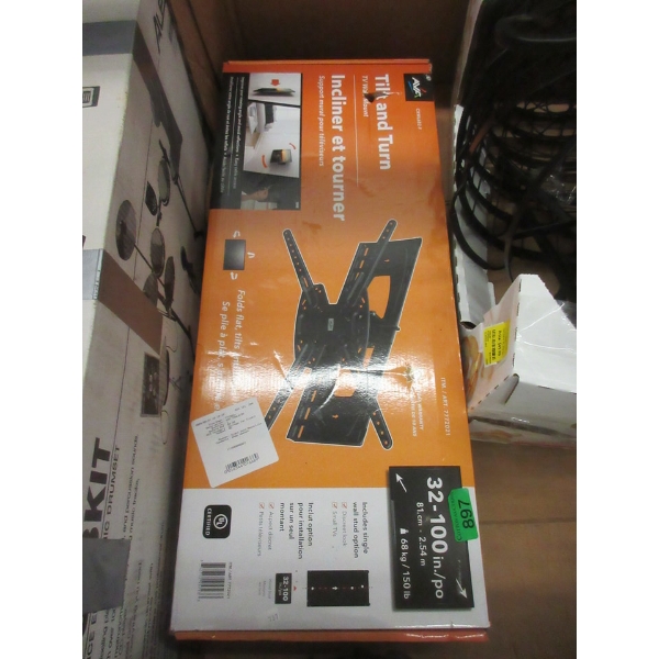 AVF Tilt and Turn TV Wall Mount for 32  to 100  TVs