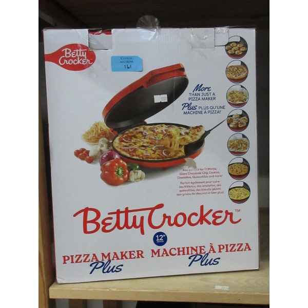 Betty Crocker Electric Pizza Maker Plus