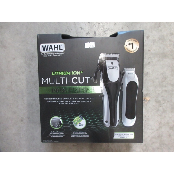 Wahl Cord/Cordless Complete Hair Cutting Kit