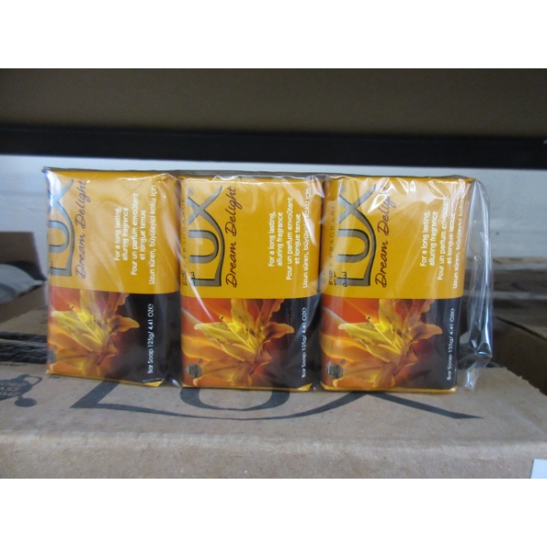 2 Cases of Lux  Dream Delight  Scented Bar Soap