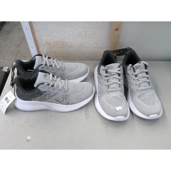 2 New Pairs of Men's Athletic Works Grey Runners