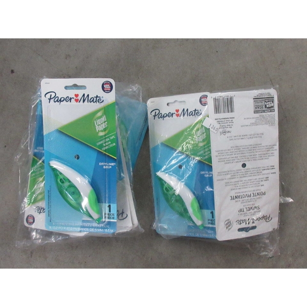 2 Bags of 6 New Paper Mate Correction Tape