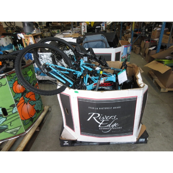 Skid of Assorted Hyper Bikes - Customer Returns