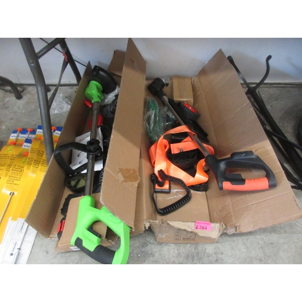 2 Electric Weed Trimmers - Preowned - As Is