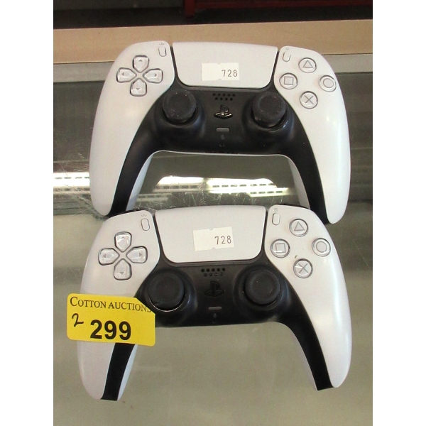 2 Sony PlayStation Wireless Controllers - CFI-ZCT1W