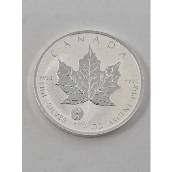 1 Oz .9999 Silver Canada 2016 Maple Leaf Coin