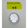 Image 1 : 1 Oz .999 Silver Indigenous/Buffalo Round 