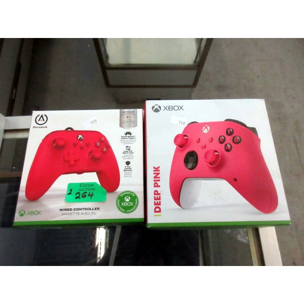 1 Wired & 1Wireless Controller for Xbox in Boxes