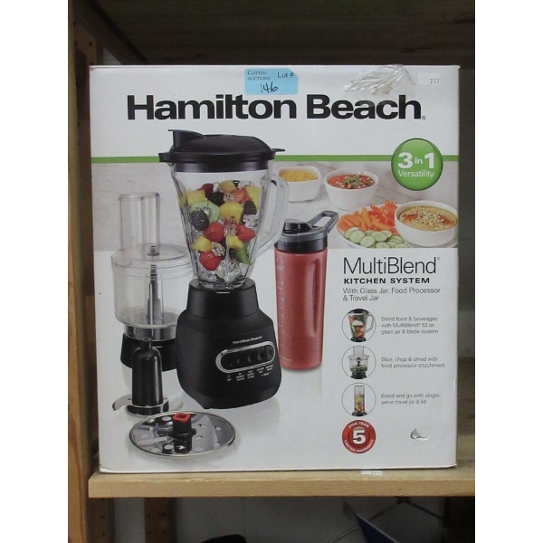 Hamilton Beach 3-in-1 MultiBlend Kitchen System