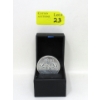 Image 1 : 1 Oz .9999 Silver 2010 Olympic HOCKEY Coin 