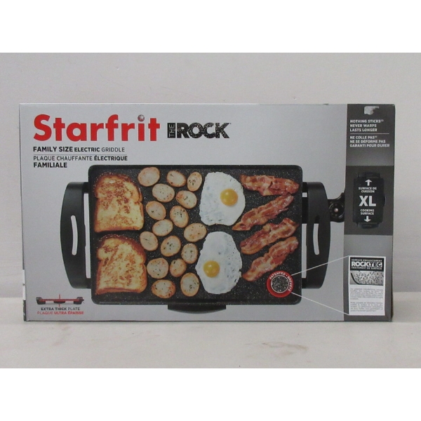 Starfrit Family Size Electric Griddle in Box