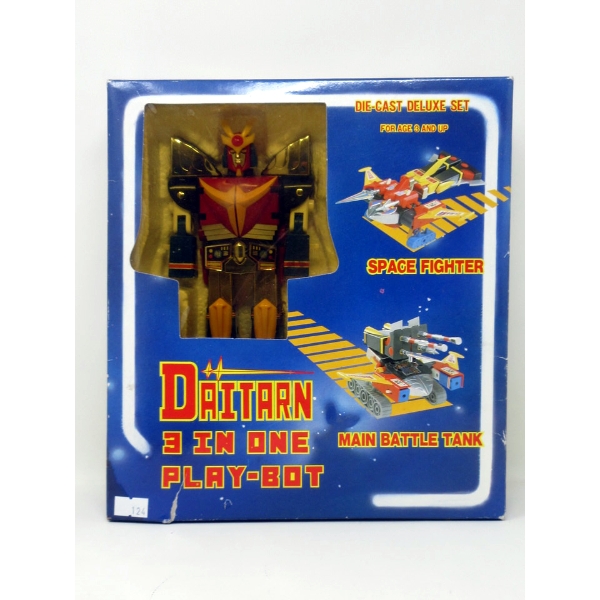 1980s Daitarn 3-in-1 Die Cast Play-Bot